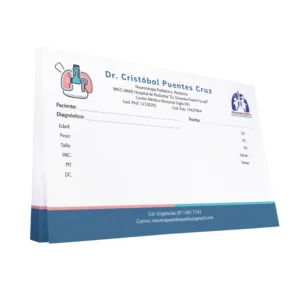 Recetarios Médicos por ciento