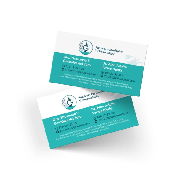 Tarjetas de Presentación por Ciento