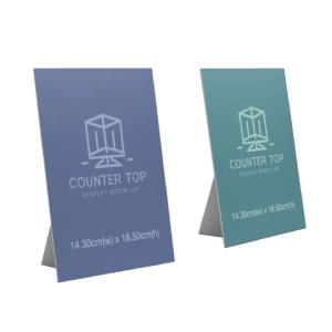 Vinil blanco Impreso 1 M2 Montado sobre Coroplast 4mm